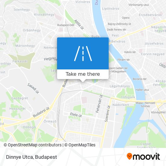 Dinnye Utca map