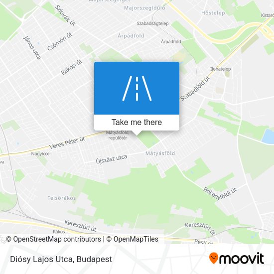 Diósy Lajos Utca map