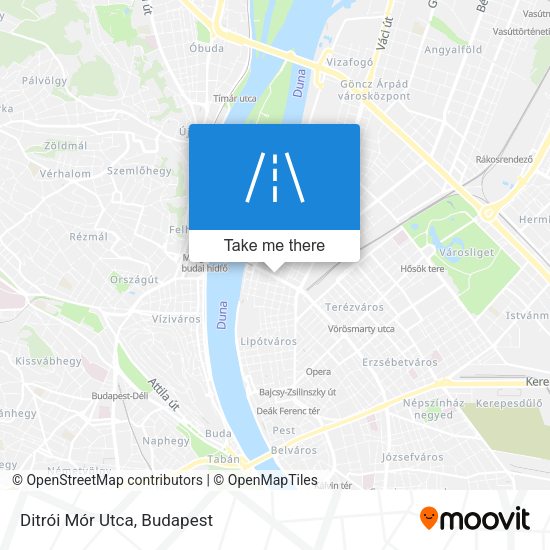 Ditrói Mór Utca map