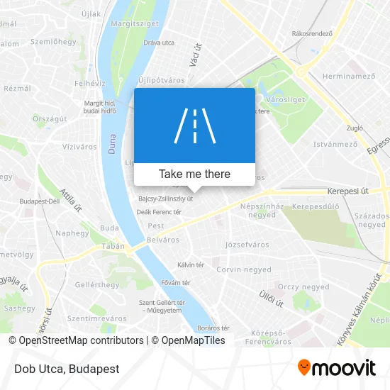 Dob Utca map