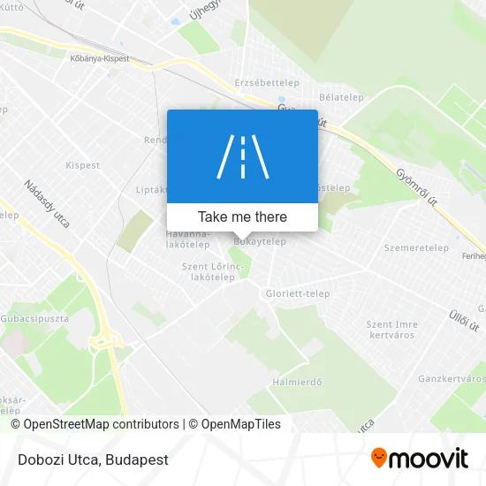 Dobozi Utca map