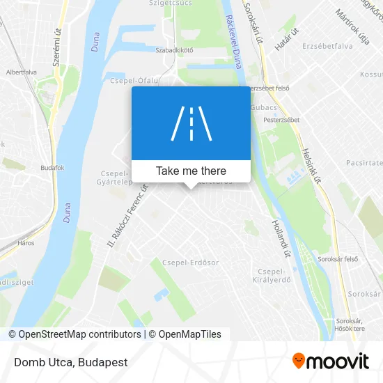 Domb Utca map