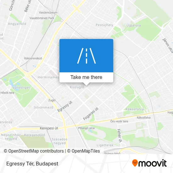 Egressy Tér map