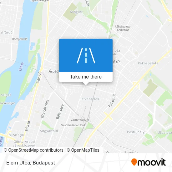 Elem Utca map