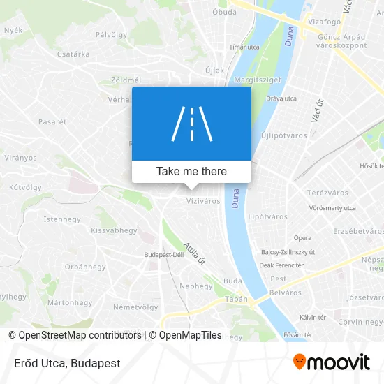 Erőd Utca map