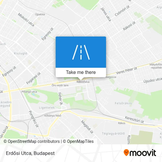 Erdősi Utca map