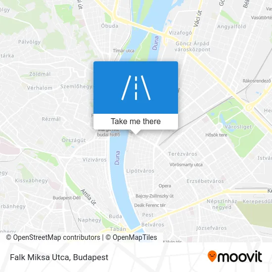 Falk Miksa Utca map