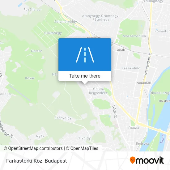 Farkastorki Köz map