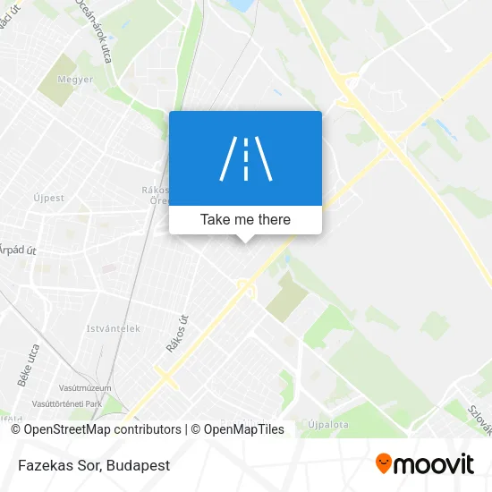 Fazekas Sor map