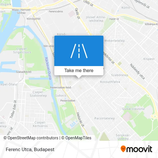 Ferenc Utca map