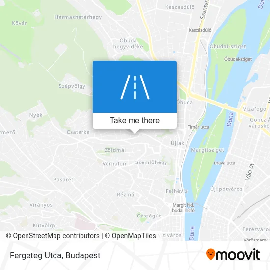 Fergeteg Utca map
