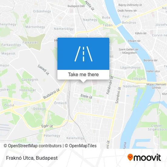 Fraknó Utca map