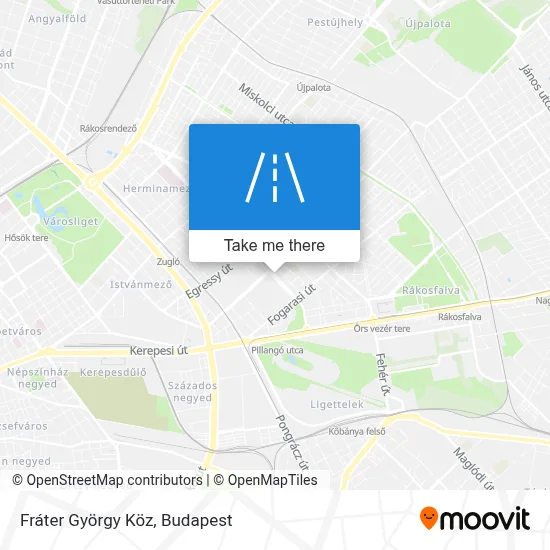 Fráter György Köz map