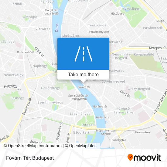 Fővám Tér map