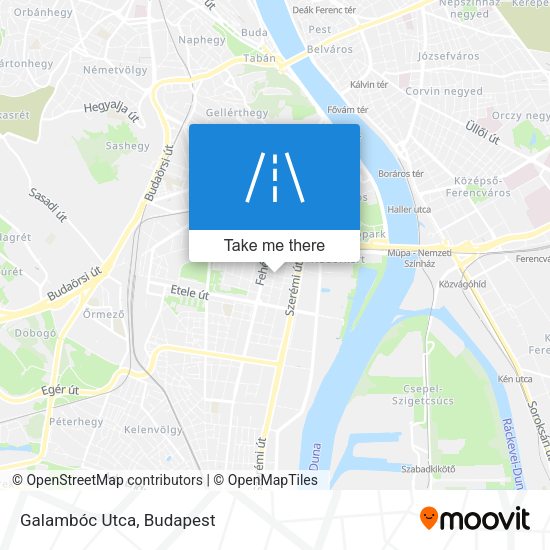 Galambóc Utca map