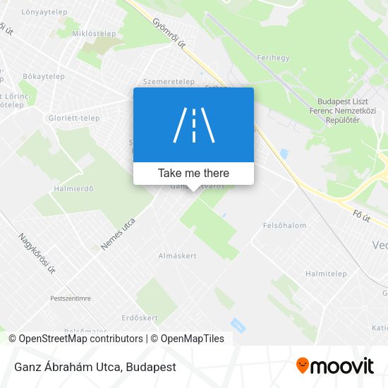 Ganz Ábrahám Utca map