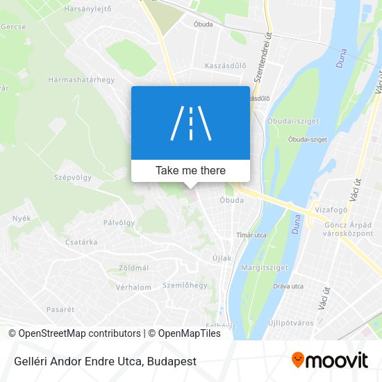 Gelléri Andor Endre Utca map