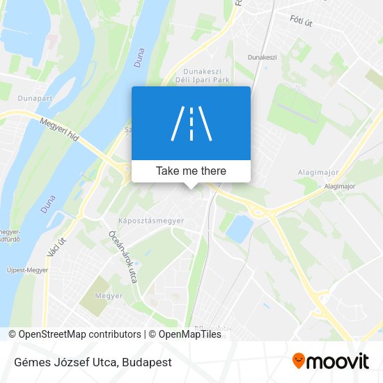 Gémes József Utca map