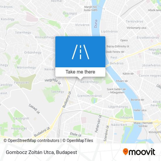Gombocz Zoltán Utca map