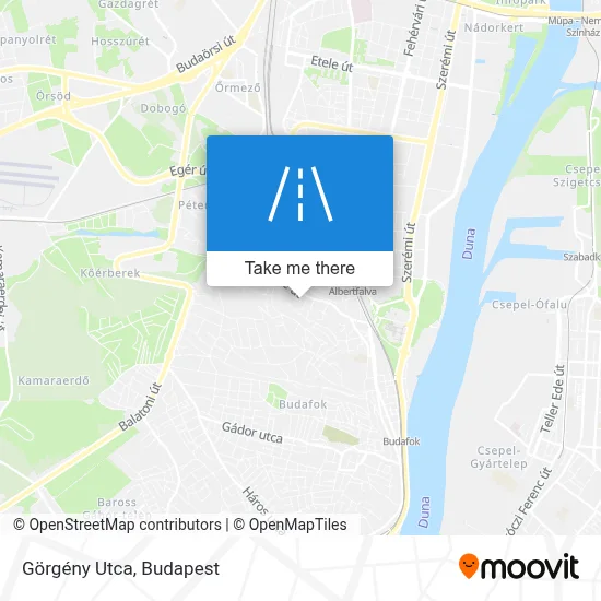 Görgény Utca map