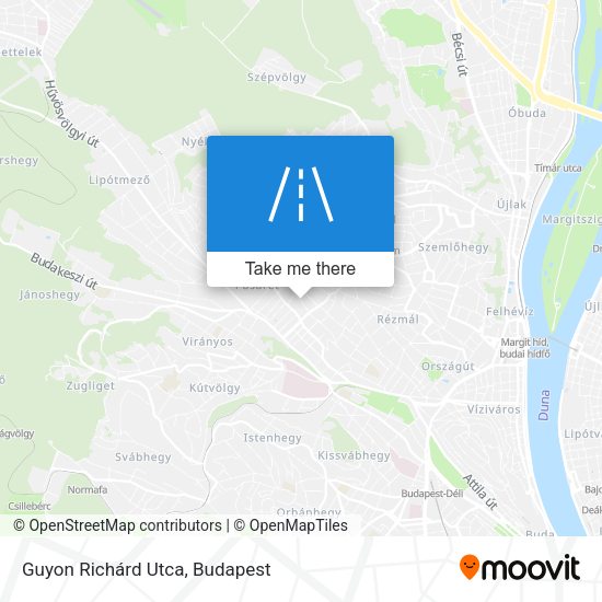 Guyon Richárd Utca map