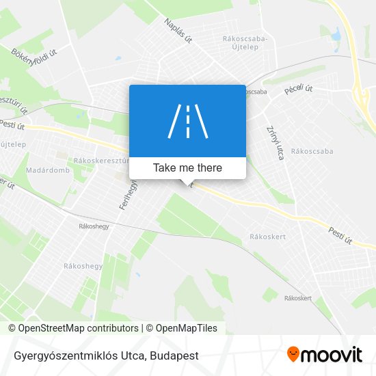 Gyergyószentmiklós Utca map