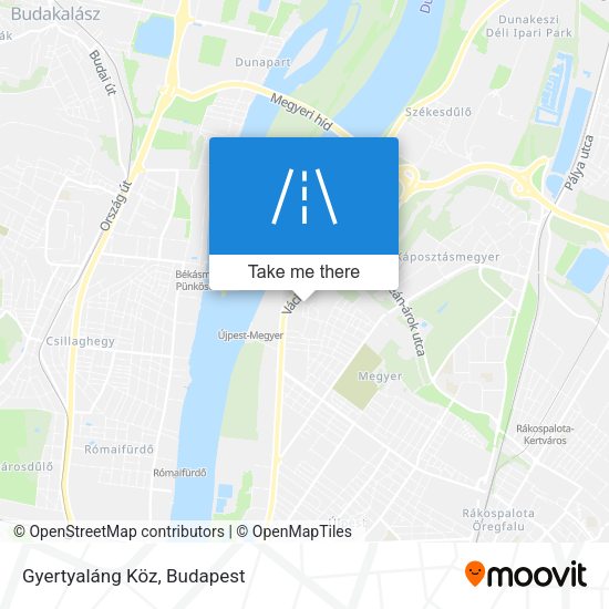 Gyertyaláng Köz map