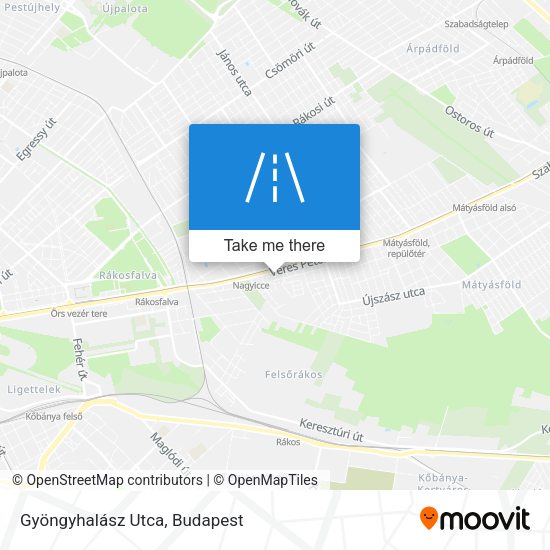 Gyöngyhalász Utca map