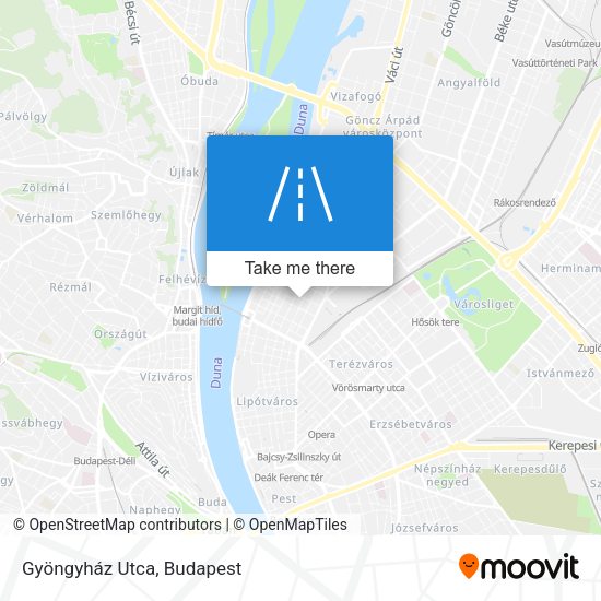 Gyöngyház Utca map