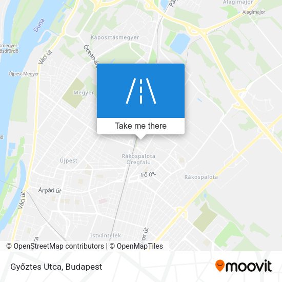 Győztes Utca map