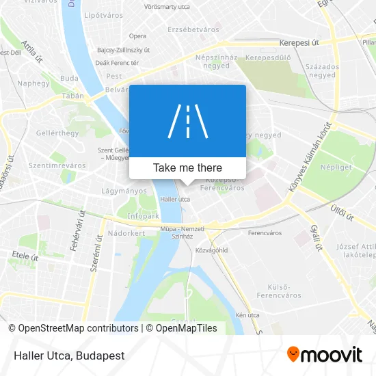 Haller Utca map