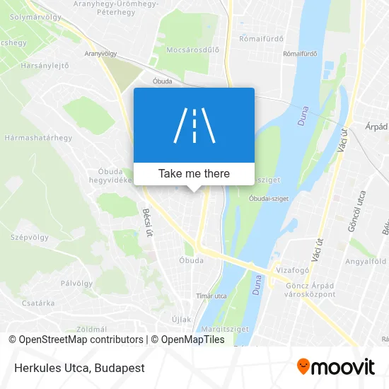 Herkules Utca map