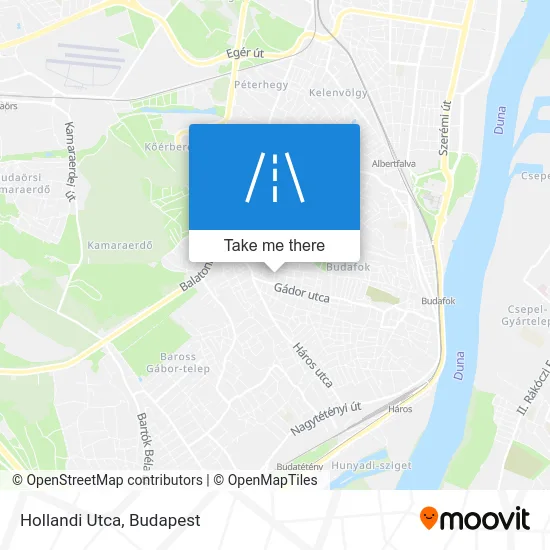 Hollandi Utca map