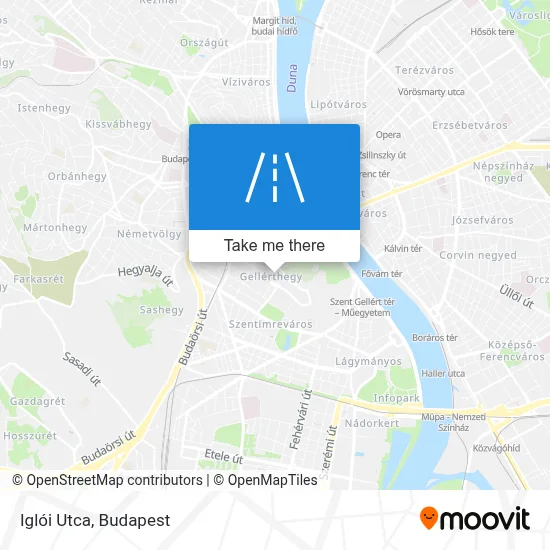 Iglói Utca map
