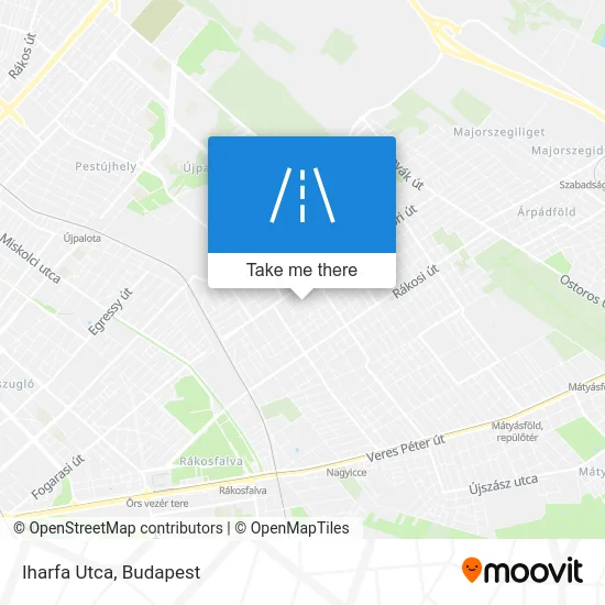 Iharfa Utca map