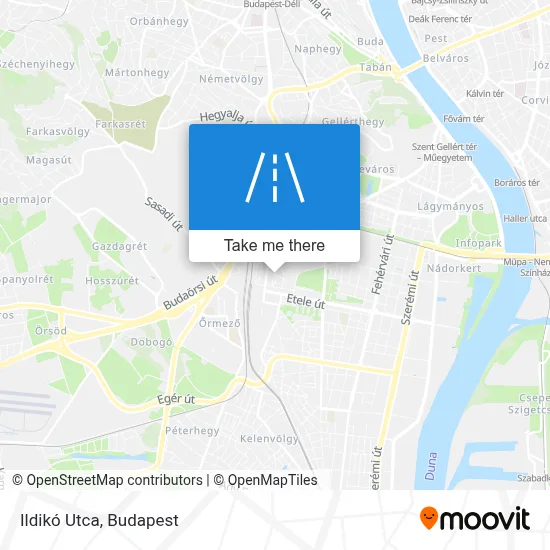 Ildikó Utca map