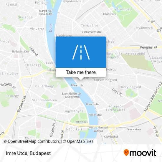 Imre Utca map