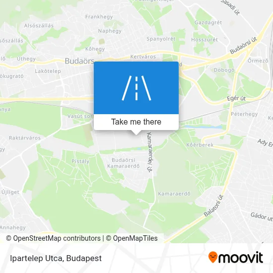Ipartelep Utca map