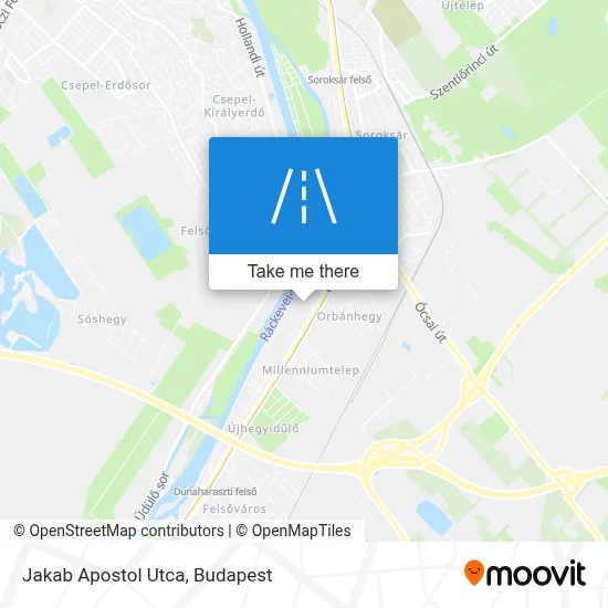 Jakab Apostol Utca map