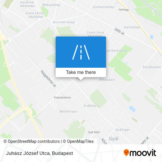 Juhász József Utca map