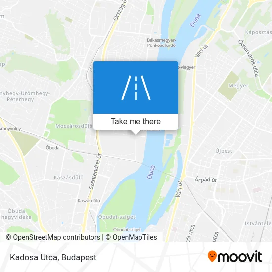 Kadosa Utca map