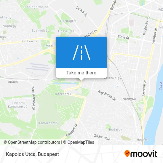 Kapolcs Utca map