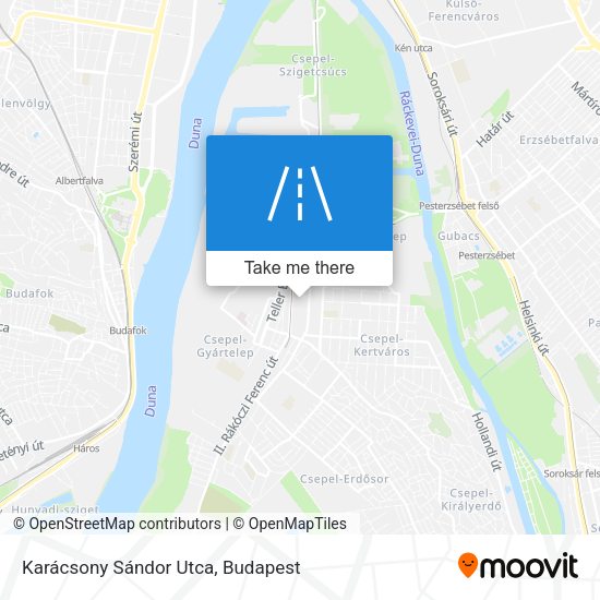 Karácsony Sándor Utca map