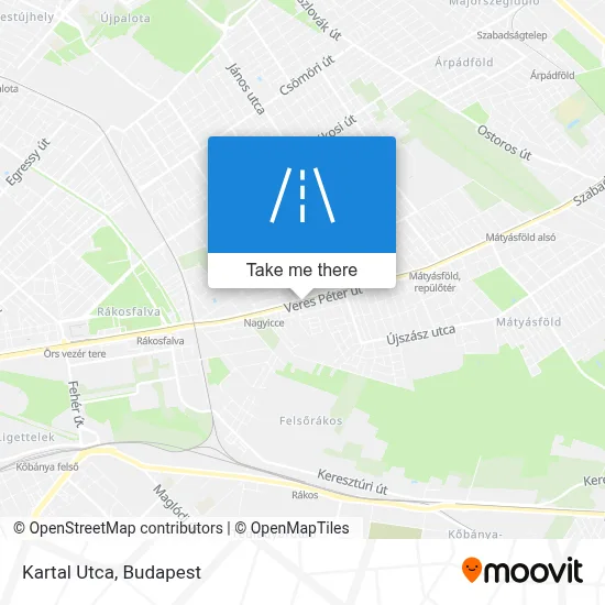 Kartal Utca map