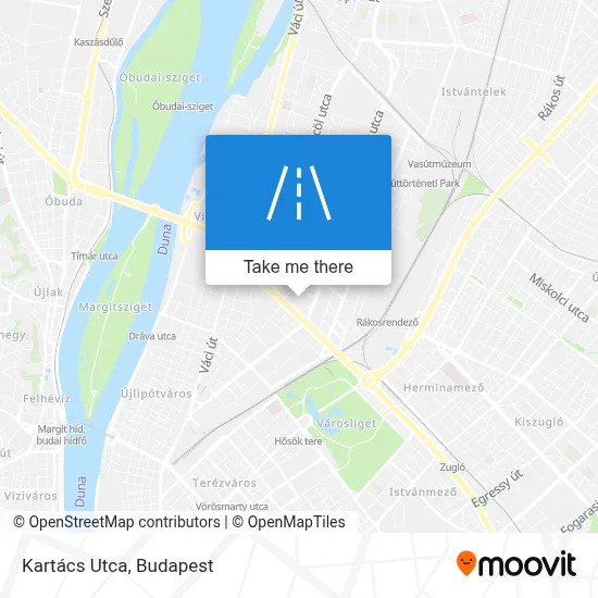 Kartács Utca map