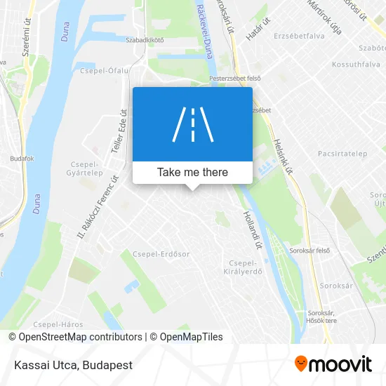 Kassai Utca map