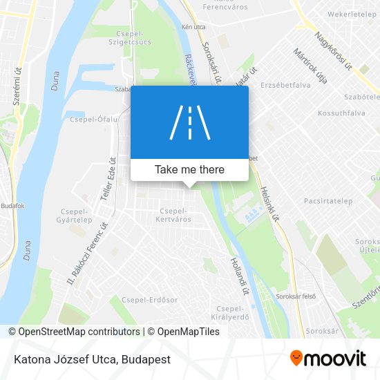 Katona József Utca map