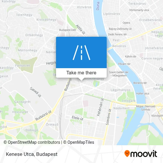 Kenese Utca map