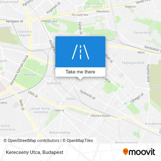Kerecseny Utca map