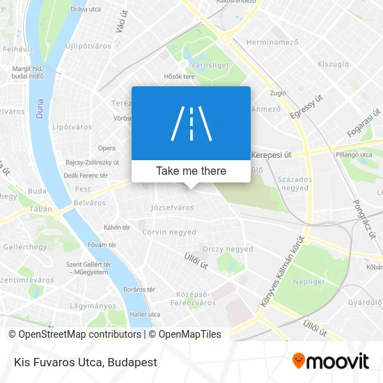 Kis Fuvaros Utca map